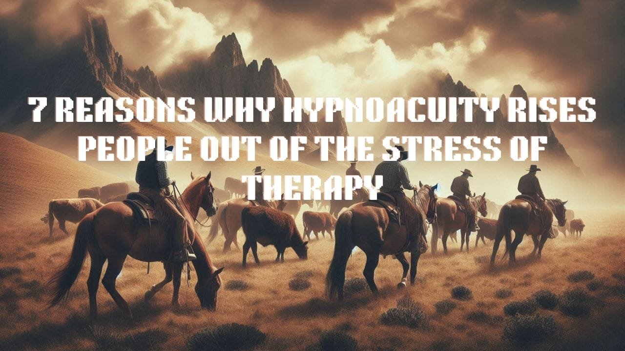 7 Reasons Why Hypnoacuity Rises Me Out of the Stress of Therapy