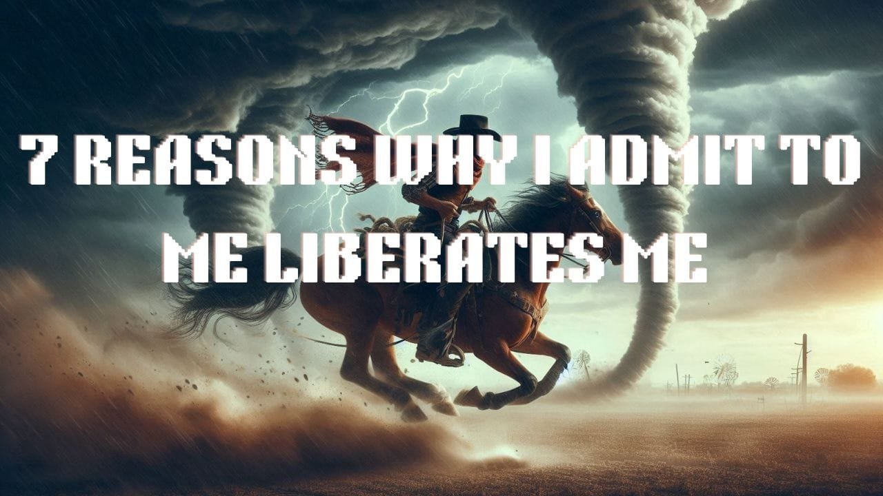 7 Reasons Why I Admit to Me Liberates Me