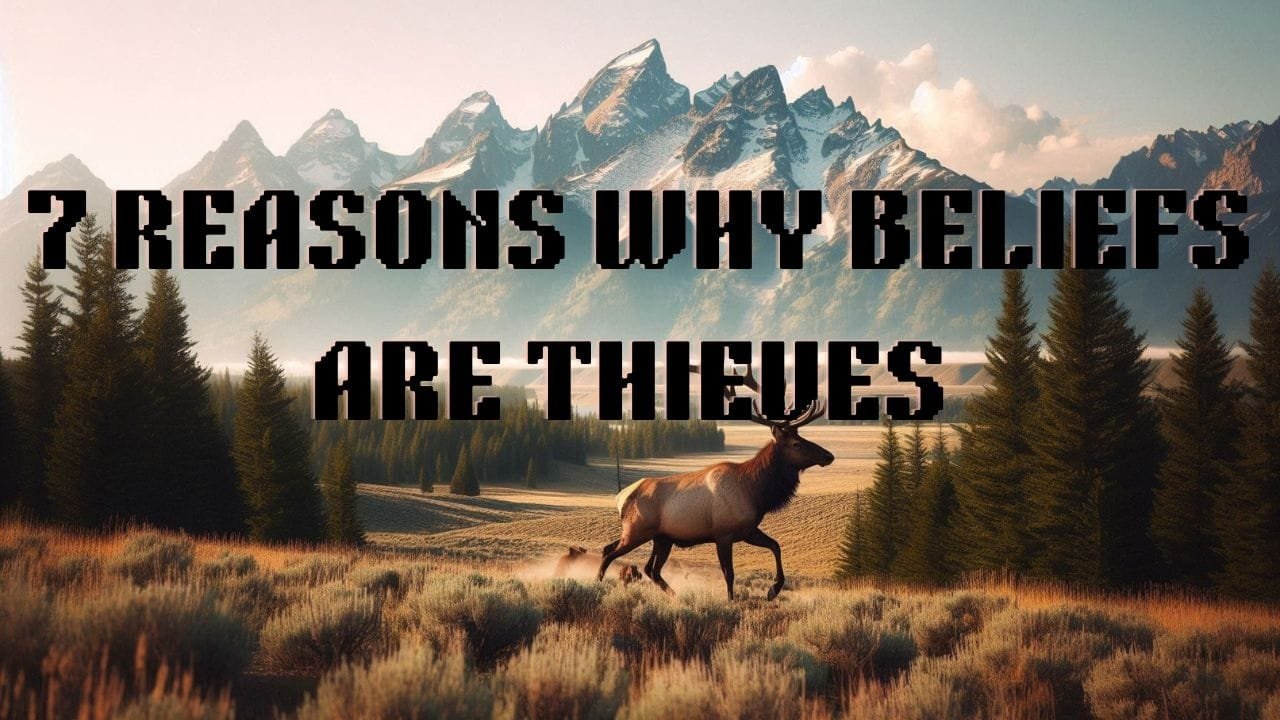7 Reasons Why Beliefs are Thieves
