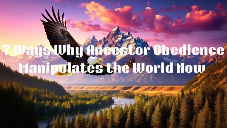 7 Ways Why Ancestor Obedience Manipulates the World Now