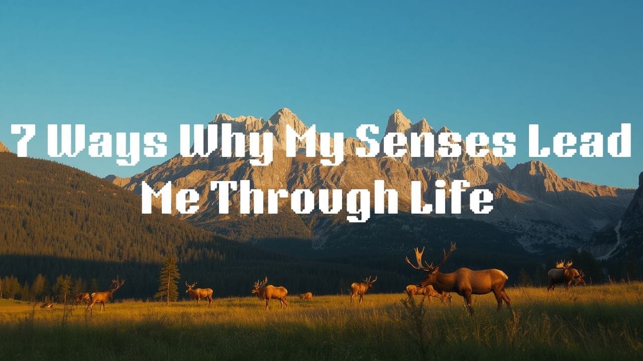 7 Ways Why My Senses Lead Me Through Life