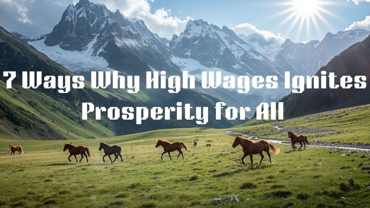 7 Ways why high wages Ignites prosperity for all